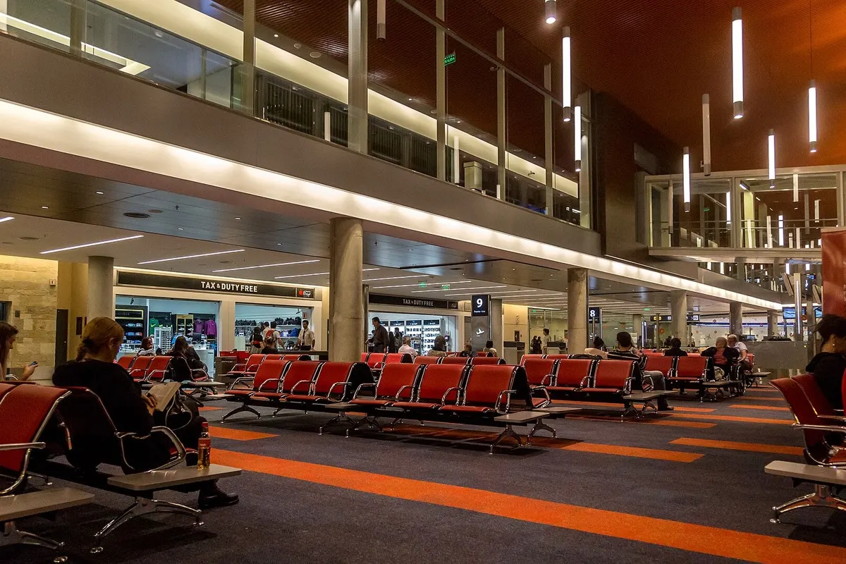 Terminal B at Ezeiza international airport, Buenos Aires