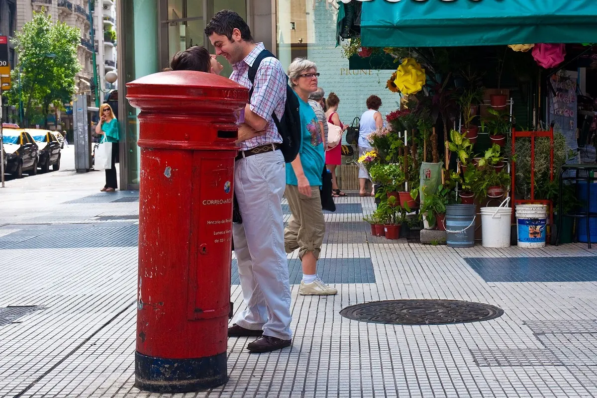 Avenida Córdoba in the Microcentro district of Buenos Aires
